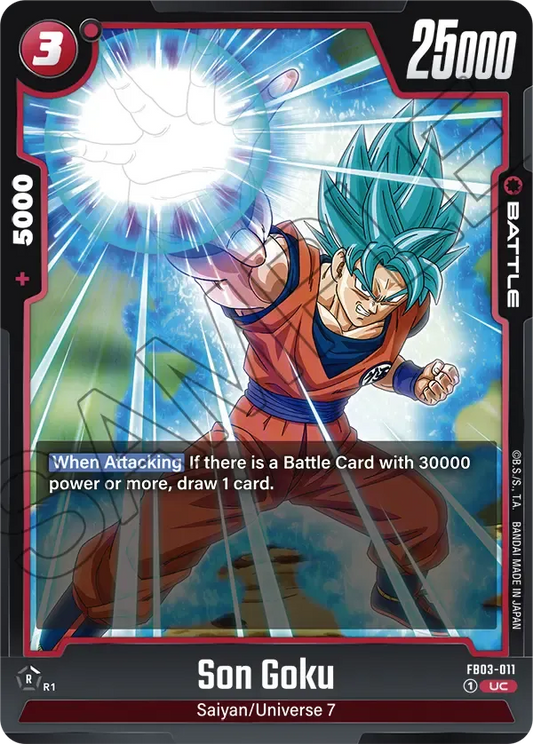 FB03-011 - Son Goku - Battle