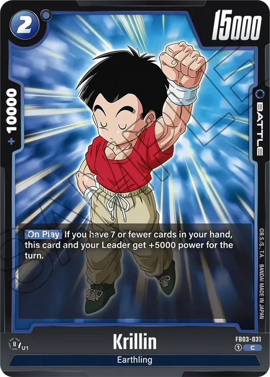 FB03-031 - Krillin - Battle