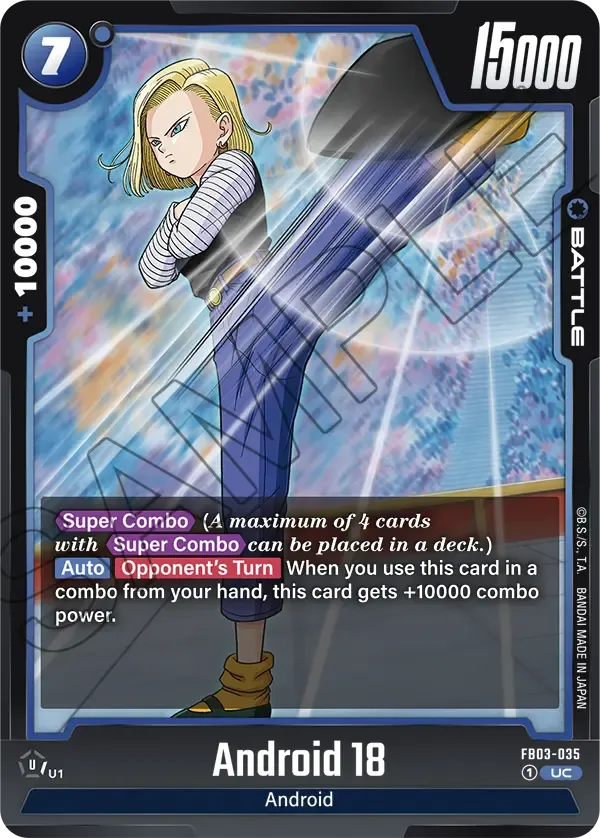 FB03-035 - Android 18 - Battle – MetaGaming
