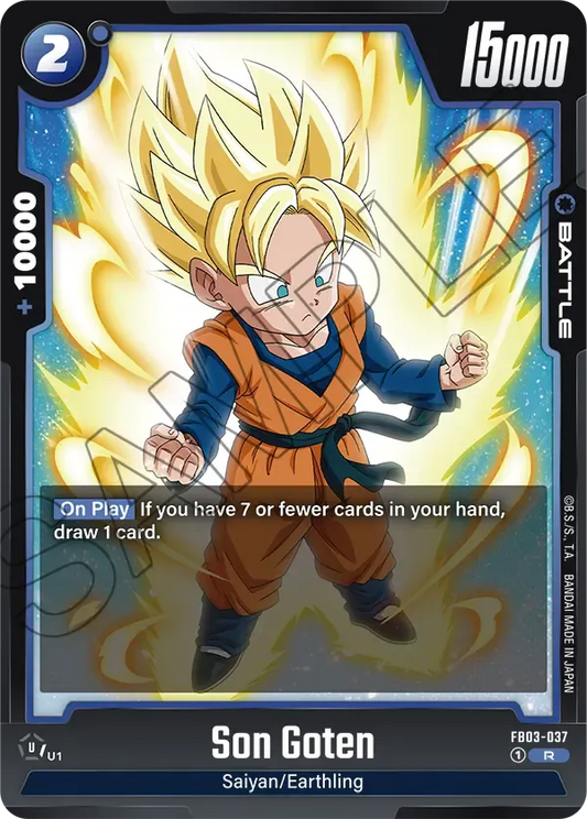 FB03-037 - Son Goten - Battle