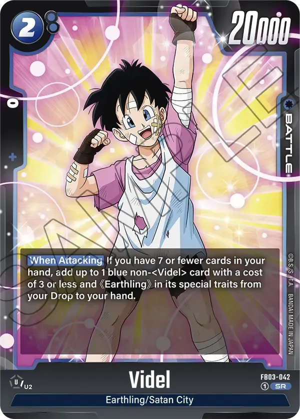 FB03-042 - Videl - Battle