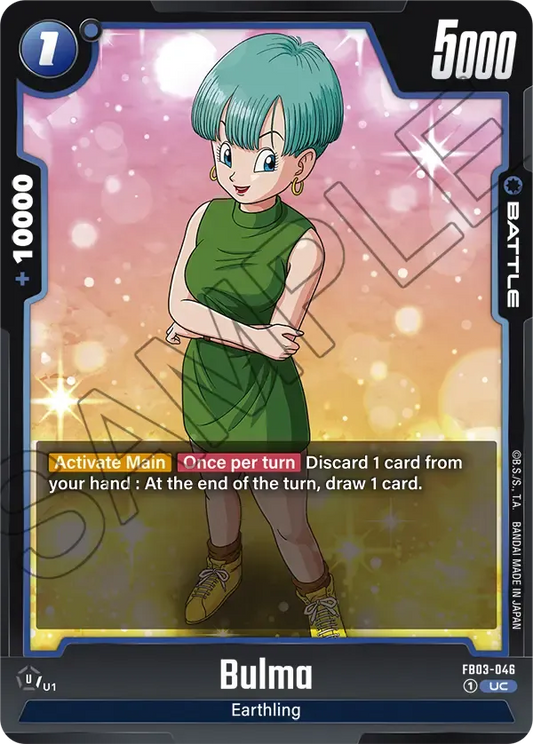 FB03-046 - Bulma - Battle