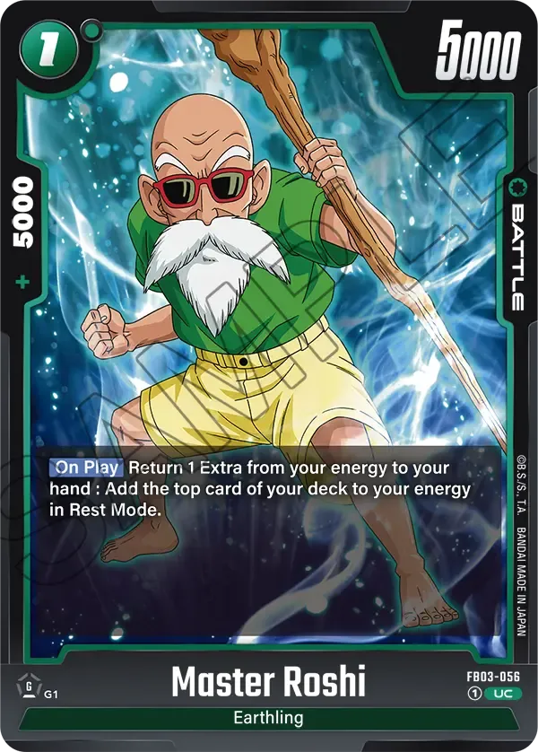 FB03-056 - Master Roshi - Battle