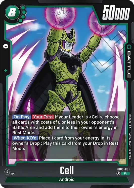 FB03-061 - Cell - Battle