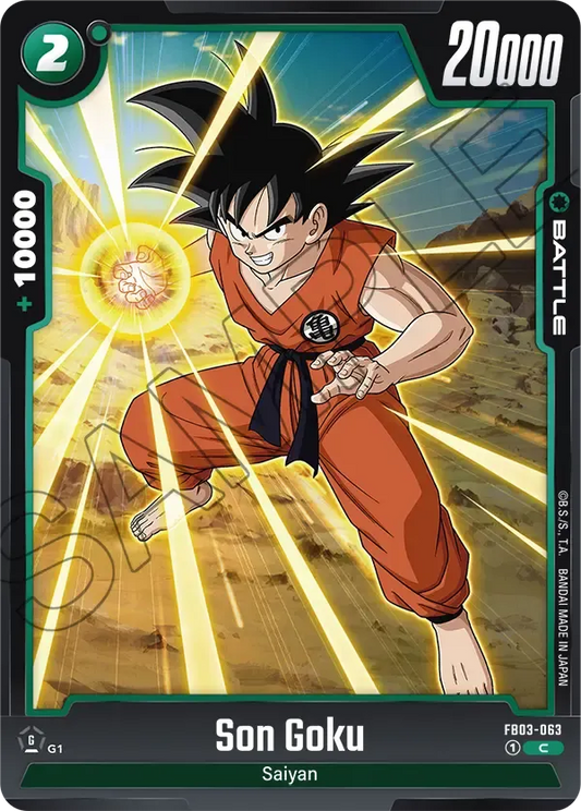 FB03-063 - Son Goku - Battle