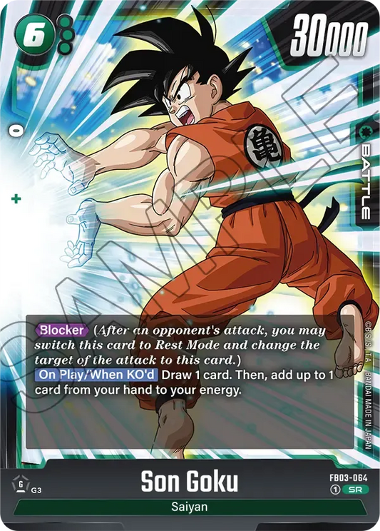 FB03-064 - Son Goku - Battle