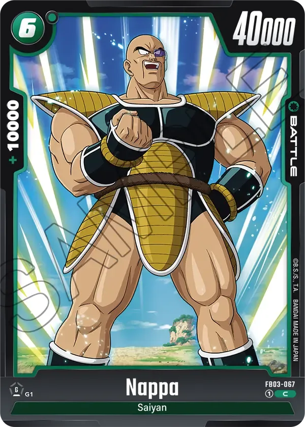 FB03-067 - Nappa - Battle