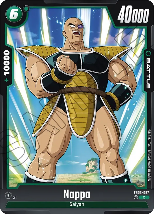 FB03-067 - Nappa - Battle