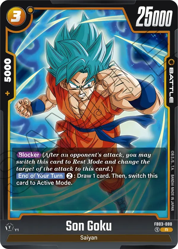 FB03-080 - Son Goku - Battle