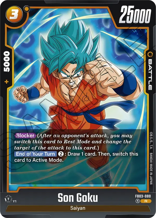 FB03-080 - Son Goku - Battle