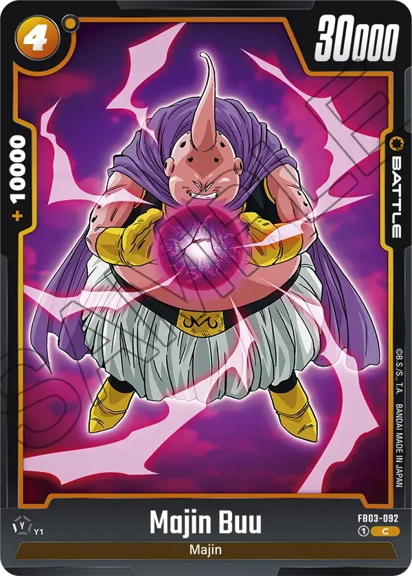 FB03-092 - Majin Buu - Battle