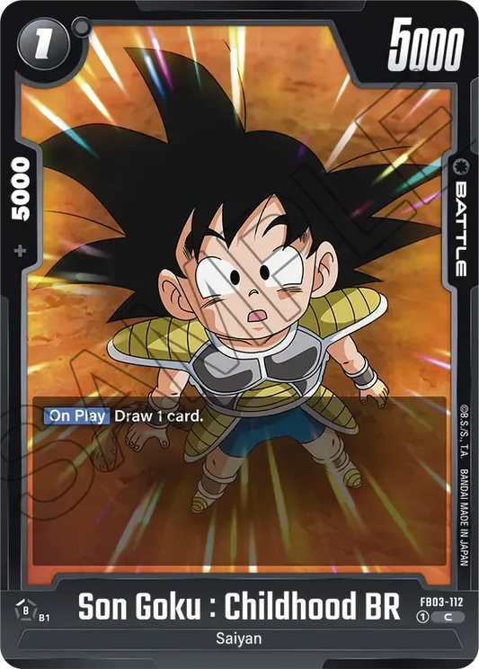 FB03-112 - Son Goku : Childhood BR - Battle