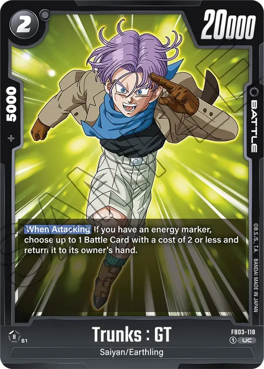 FB03-118 - Trunks : GT - Battle