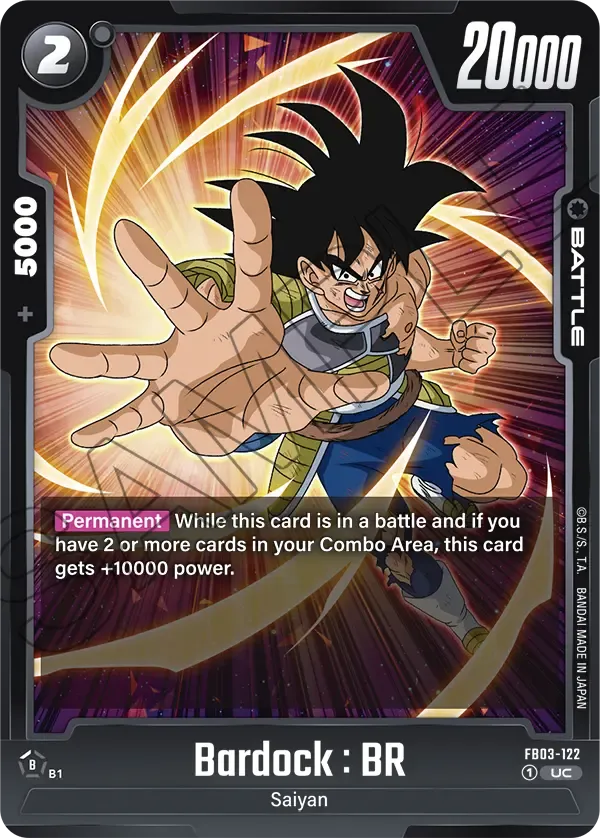 FB03-122 - Bardock : BR - Battle