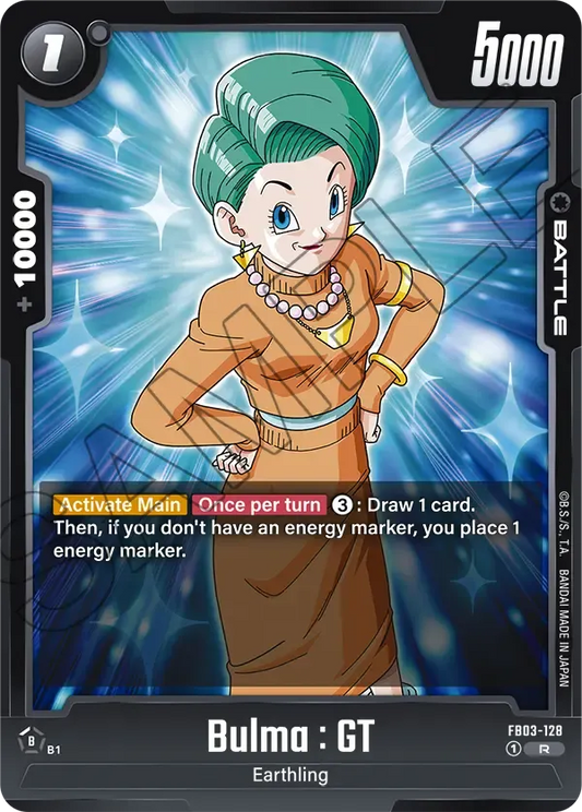 FB03-128 - Bulma : GT - Battle