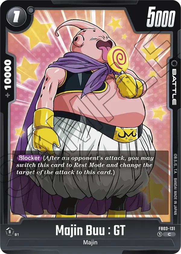 FB03-131 - Majin Buu : GT - Battle