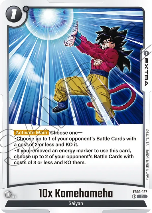 FB03-137 - 10x Kamehameha - Extra