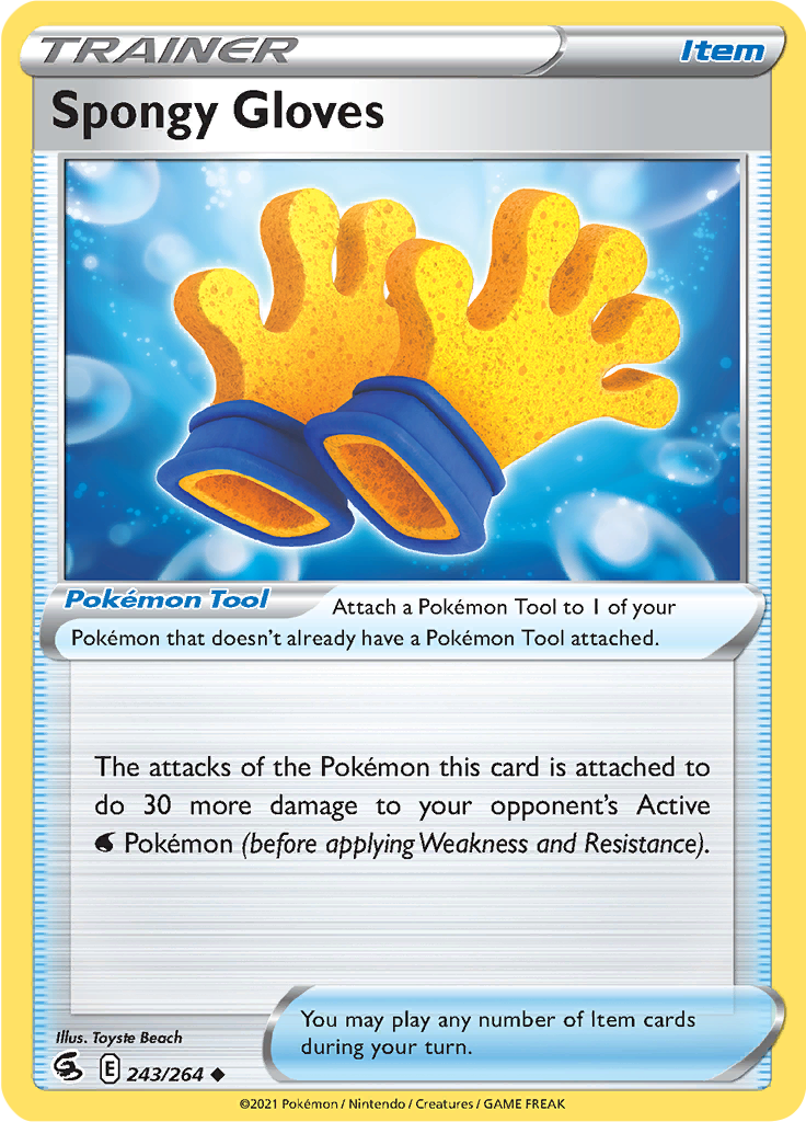 Spongy Gloves - 243/264 - Uncommon ESPAÑOL