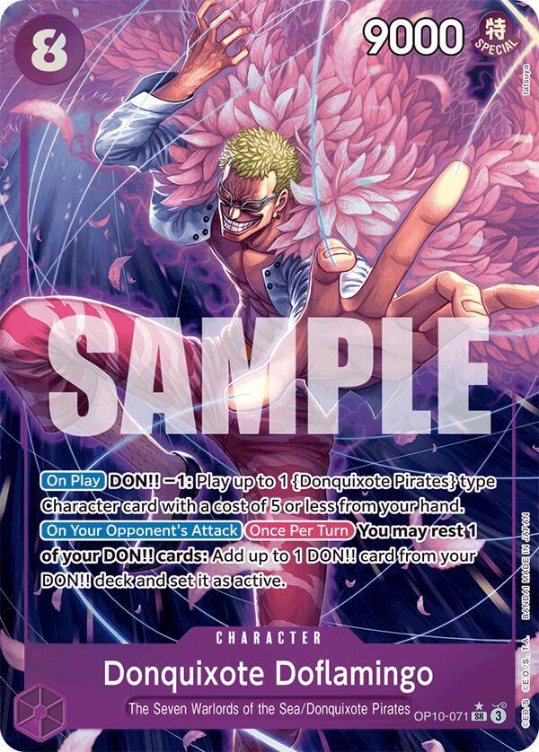 OP10-071 - Donquixote Doflamingo - Character AA