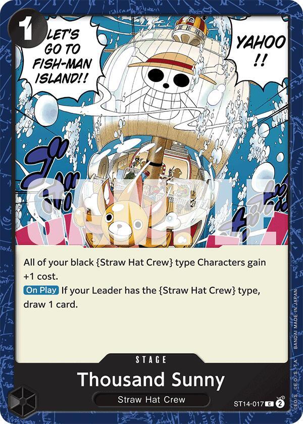 Thousand Sunny - Starter Deck 14: 3D2Y (ST-14)