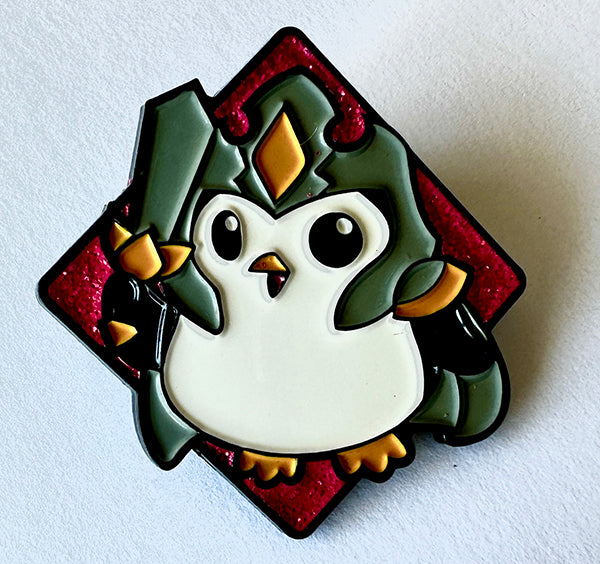 Drawn Pins - Pengu TFT Magenta