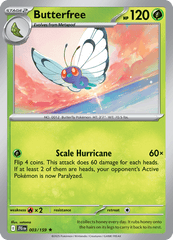 JTG - 3 - Butterfree - Rare