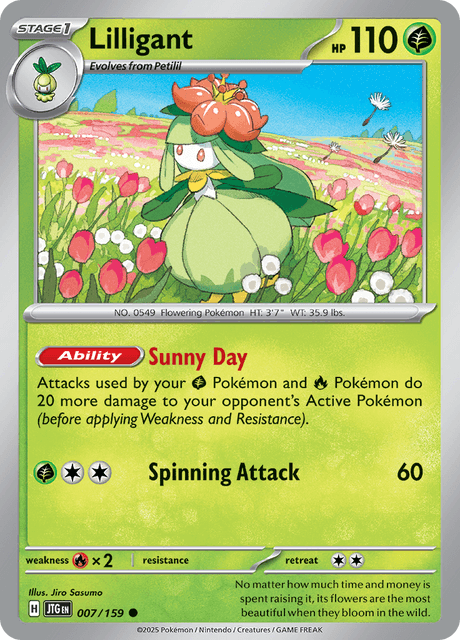 JTG - 7 - Lilligant - Common