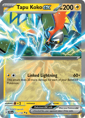 JTG - 51 - Tapu Koko ex - Double Rare