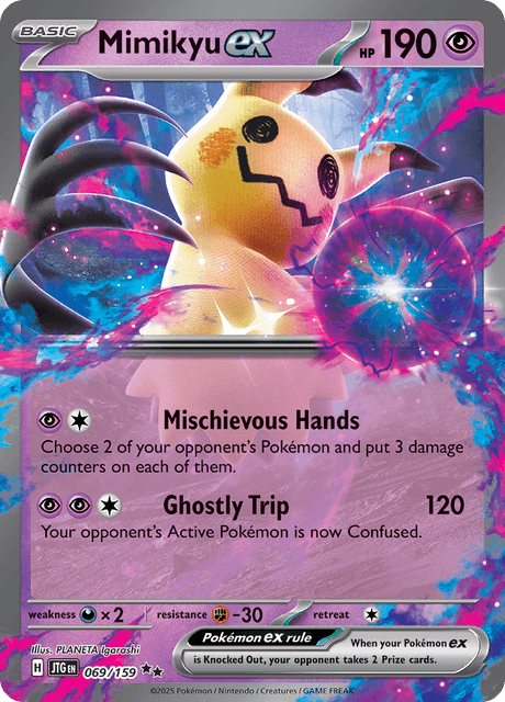 JTG - 69 - Mimikyu ex - Double Rare