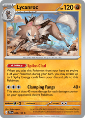 JTG - 85 - Lycanroc - Rare