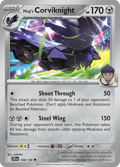 JTG - 108 - Hop's Corviknight - Uncommon