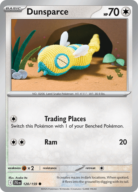 JTG - 120 - Dunsparce - Common