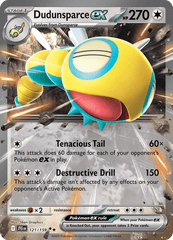 JTG - 121 - Dudunsparce ex - Double Rare