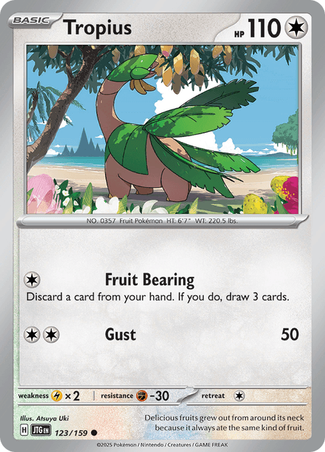 JTG - 123 - Tropius - Common