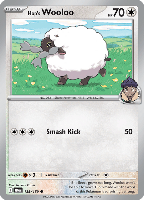 JTG - 135 - Hop's Wooloo - Common