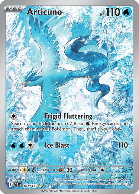 JTG - 161 - Articuno - Art Rare