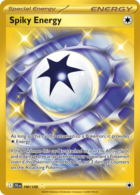 JTG - 190 - Spiky Energy - Secret Rare