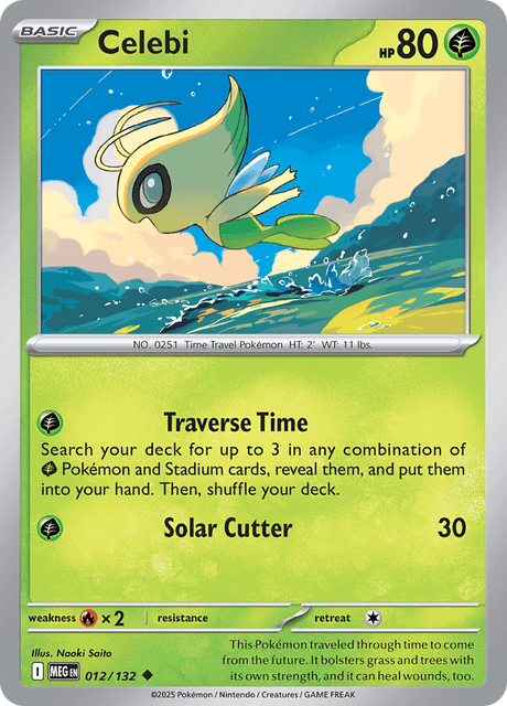 MEG - 12 - Celebi - Uncommon