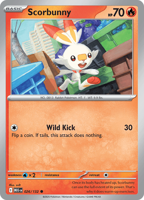 MEG - 26 - Scorbunny - Common