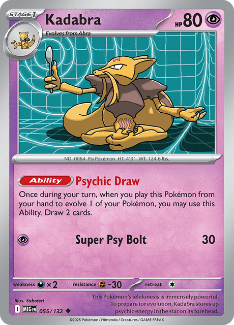 MEG - 55 - Kadabra - Uncommon