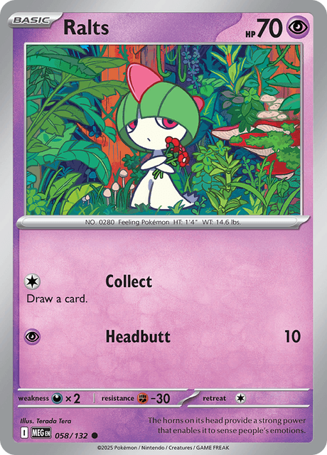 MEG - 58 - Ralts - Common
