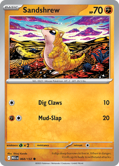 MEG - 68 - Sandshrew - Common