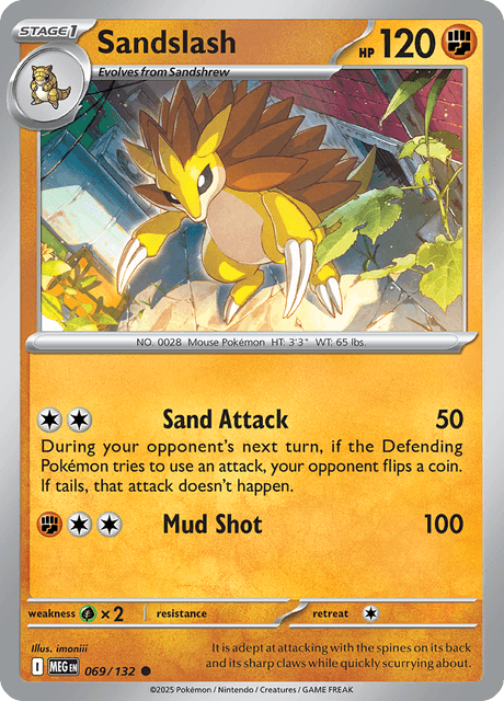 MEG - 69 - Sandslash - Common