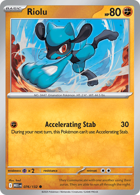 MEG - 76 - Riolu - Common