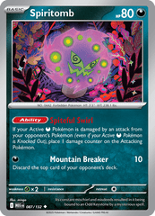 MEG - 87 - Spiritomb - Uncommon
