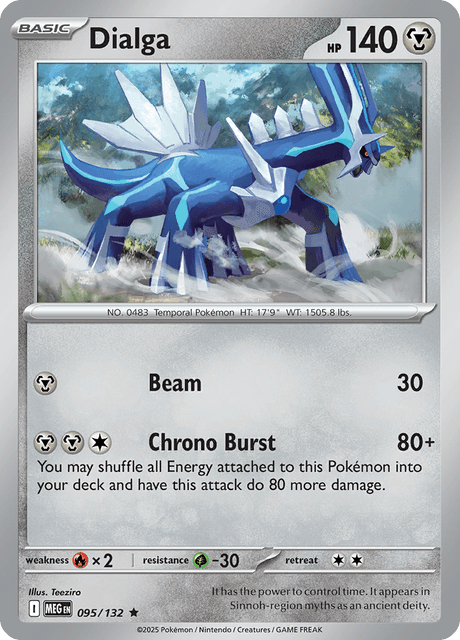 MEG - 95 - Dialga - Rare