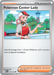 MEG - 123 - Pokémon Center Lady - Common ESPAÑOL
