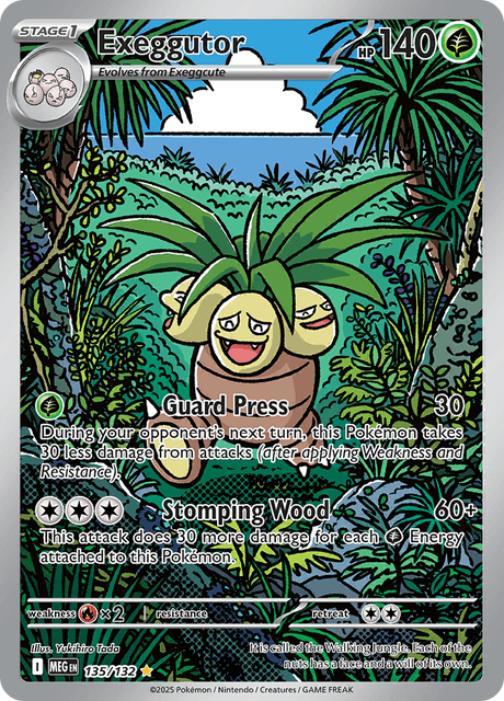 MEG - 135 - Exeggutor - Art Rare