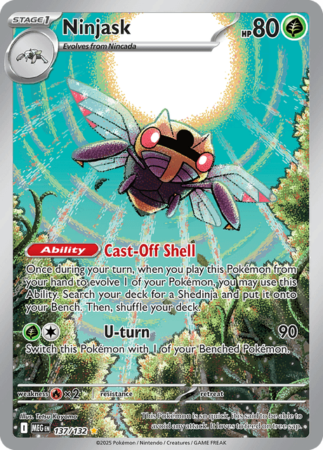 MEG - 137 - Ninjask - Art Rare