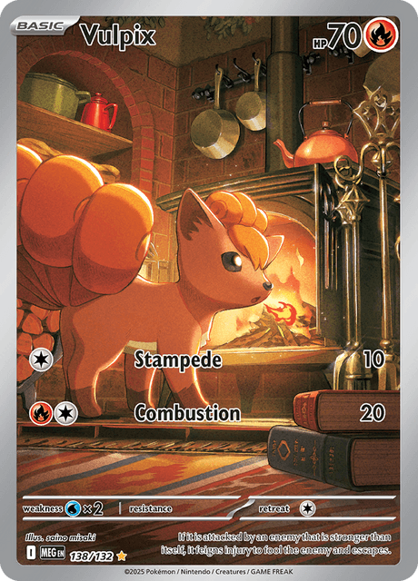 MEG - 138 - Vulpix - Art Rare